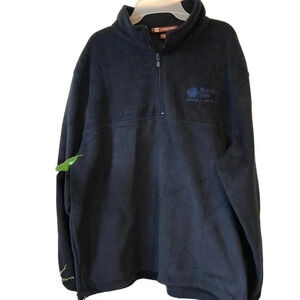 Harriton Half Zip Cozy Fleece Jacket Unisex adult Size Xl